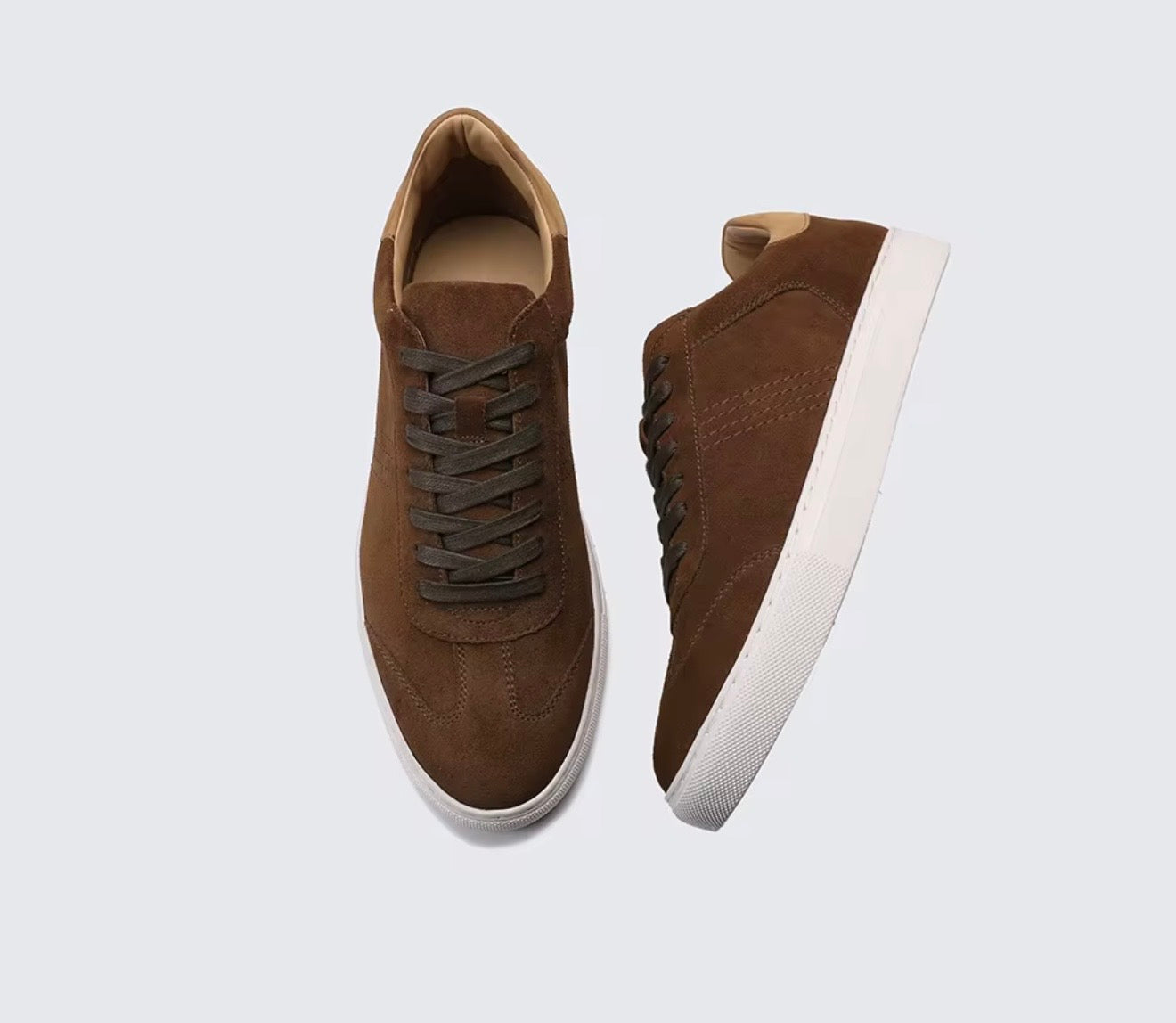NDABITCHI Suede leather Men’s sneakers