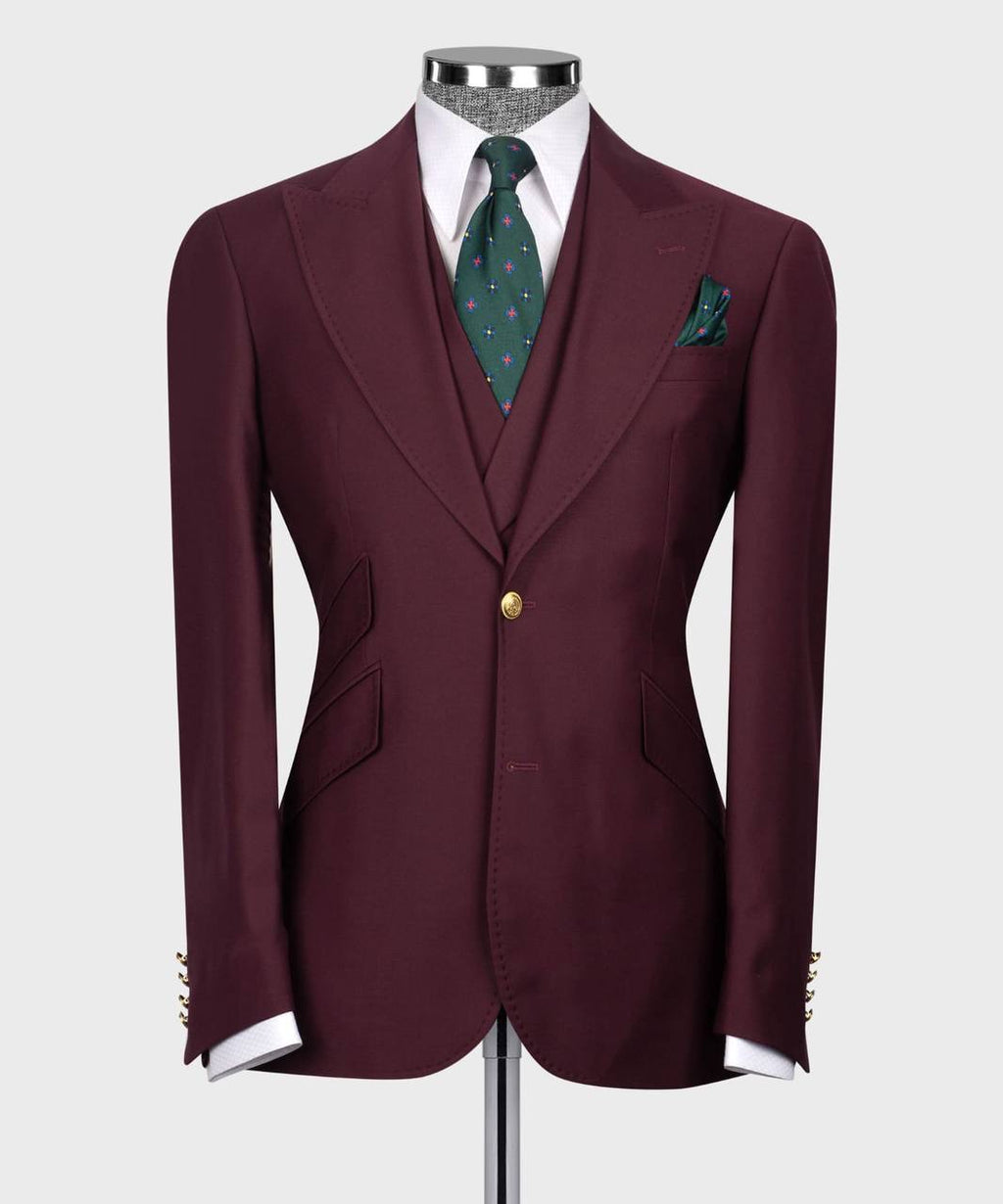 3 Pieces Business Suit