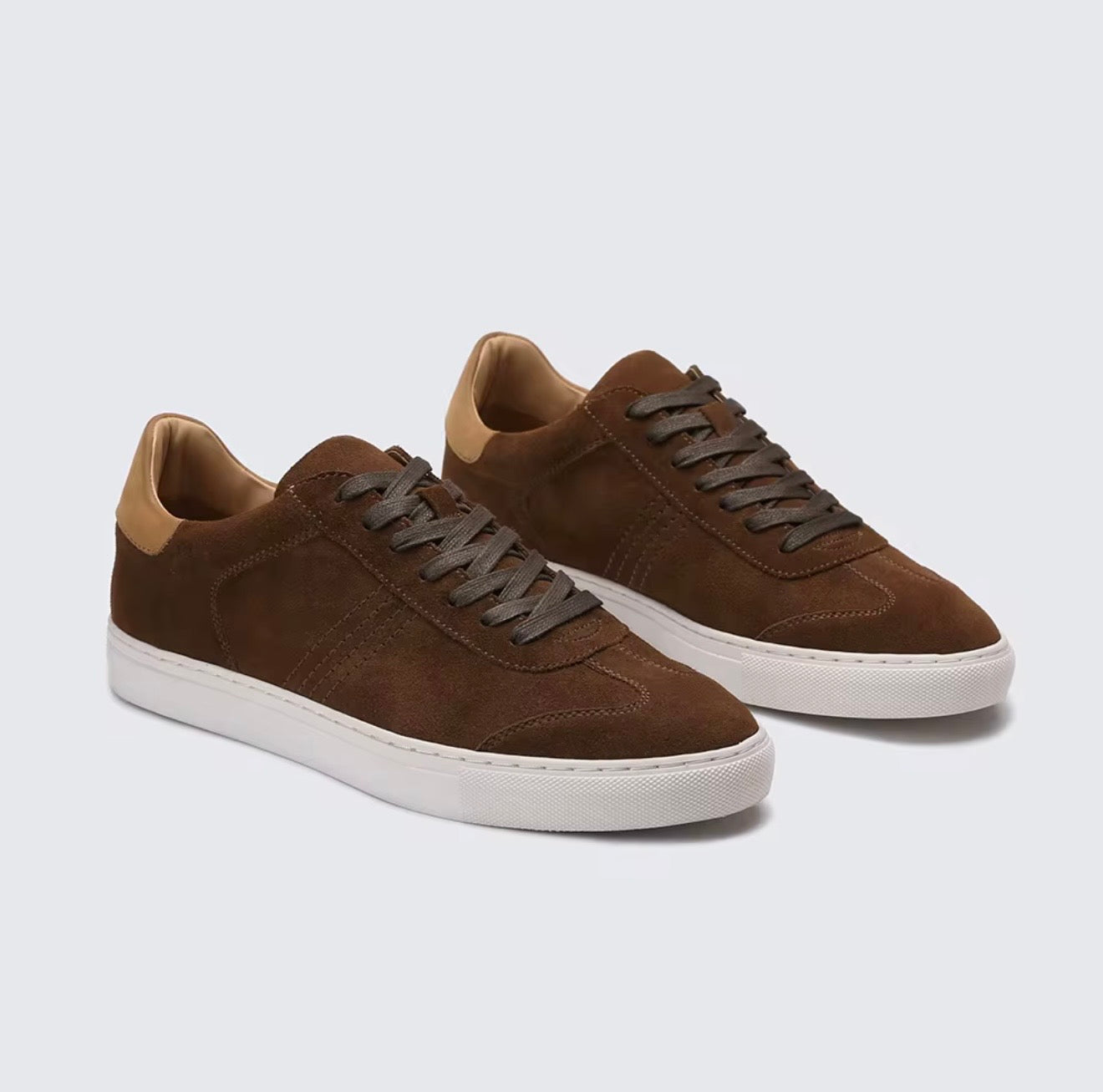 NDABITCHI Suede leather Men’s sneakers