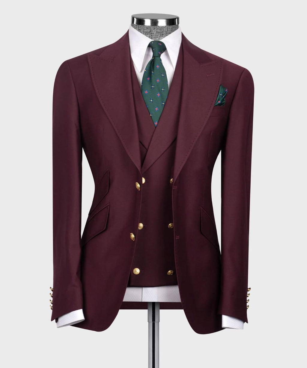 3 Pieces Business Suit